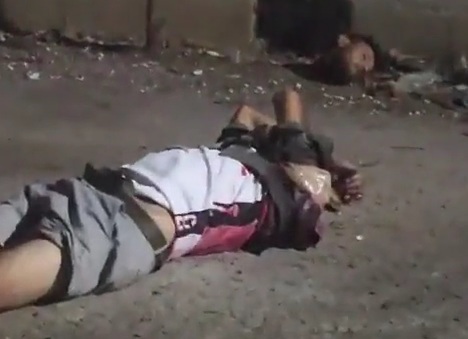 Gang member executed and have his head shopped off