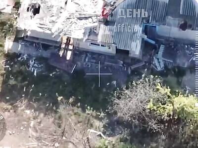 Recent FPV Strikes On Ukrops in Verbove 