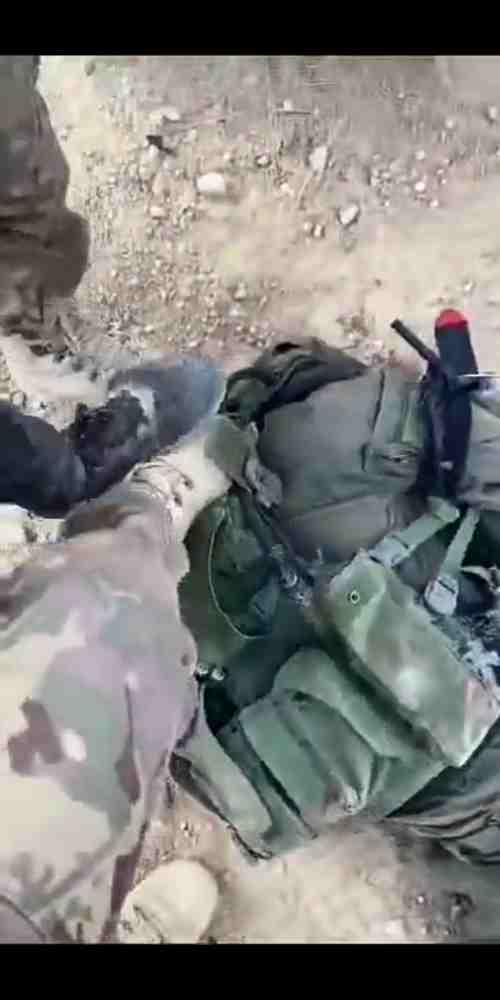 Dead Israeli Soldiers Get Stomped For Good Measure 