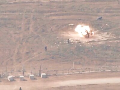 Hamas Terrorists Eats Missile Strike