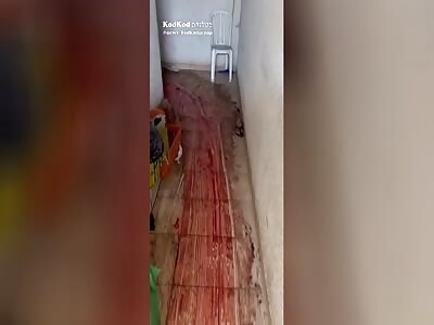 Blood trail is all that remains.