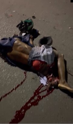 Thieves were run over while escaping