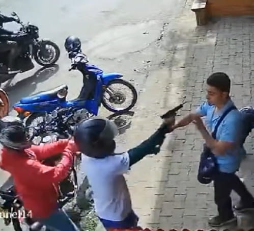 Poor Bastard Thought They Wanted His Cell Phone