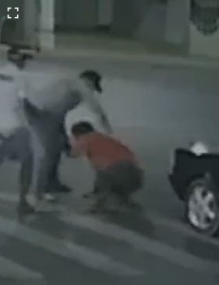 Cornered man Stabs Couple