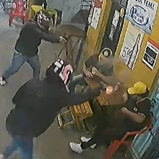 Ruthless Double Murder Outside Brazilian Snack Bar