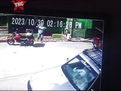 Girl run over by a car.