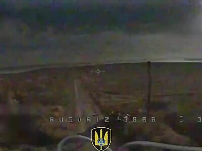 Curious Russian picked up a kamikaze drone