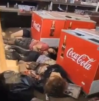 New Israel Music Festival Massacre Footage Shows Bloodied Bodies Huddled