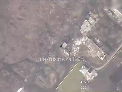 Ukrop MLRS Struck By Lancet 