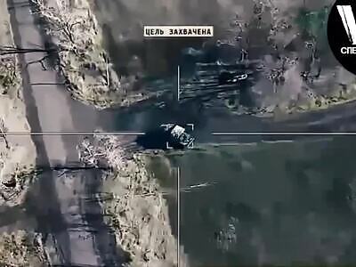 Lancet vs Ukrop Gun Truck 