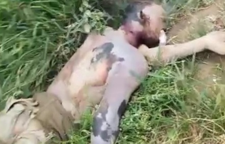 Dead corps of gangster killed by rivals 