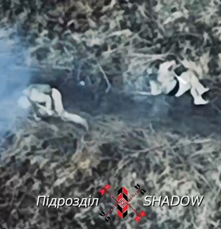 Russian soldier gets headshot by grenade