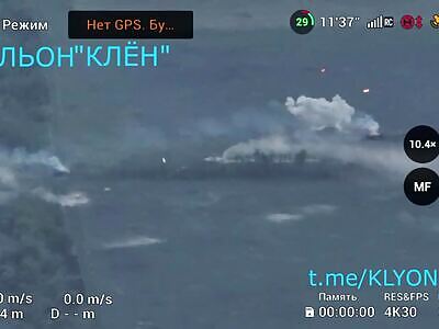 Klen Battlion Stopping Ukrop Assault 