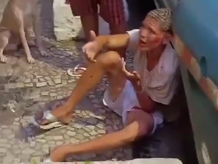 Two young thieves trapped in Cemetery punished hard 