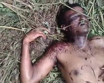 lifeless body of a man was found with some stab wounds 