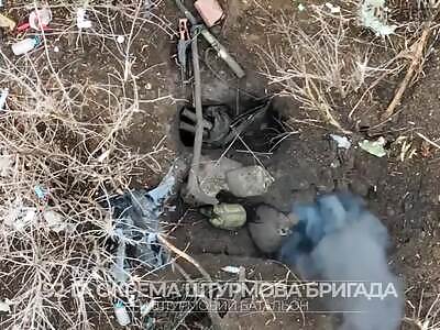 Russians get fucked by UA drones