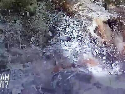 RU Assault On Fortified Ukrop Postions 