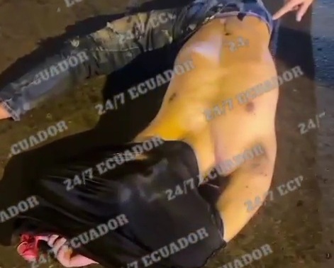 Motorcyclist horribly gored and dismembered by truck 