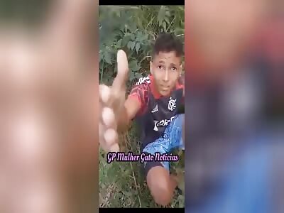 murder in Brazil's favela ha ha