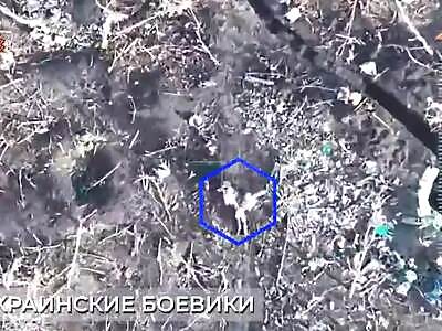 Destruction of Ukrainian infantry