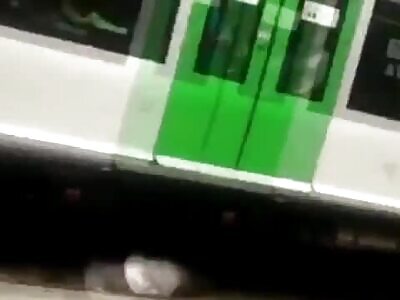 Man puts neck on train track and survives. How is that even possible?