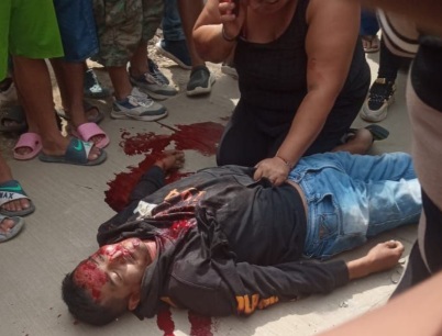 Husband executed by sicario in front of his wife 