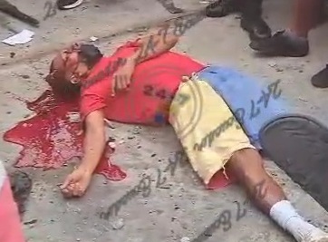 Criminal executed by headshot from rival 