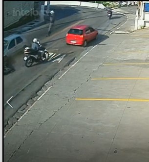 police officer was thrown into the air like a doll