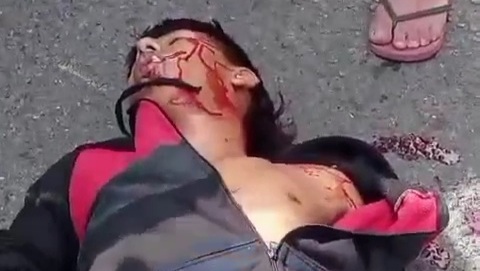 Young man in bike executed by hitman 