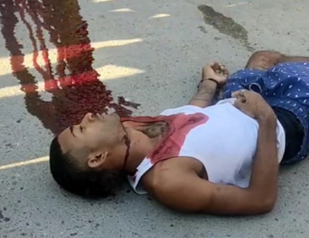 Young drug dealer executed by sicario in medellin 