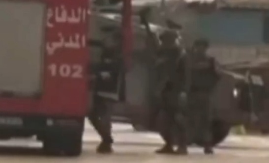 Israeli Soldier Shot by Palestinian Sniper 