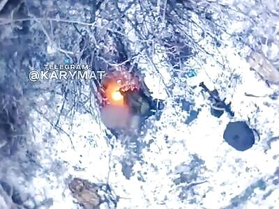 Private fireworks for the Russian occupier