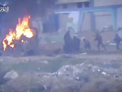 IDF Jeep Takes A Direct Hit From A Kornet Missile