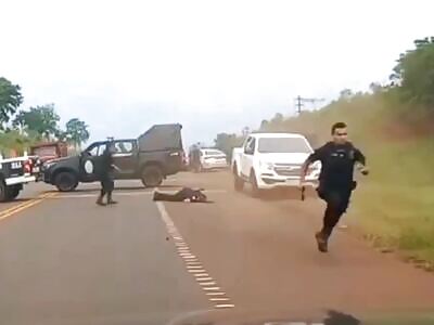 Policewoman Runover by a Stalker.