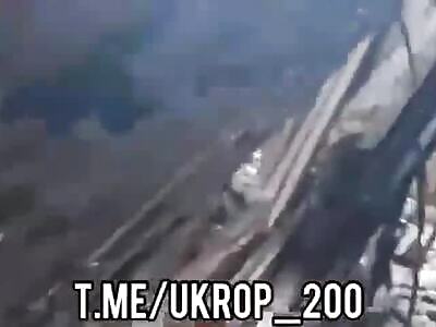 Ukrop Bodies Littler Buildings In Liberated Marinka 