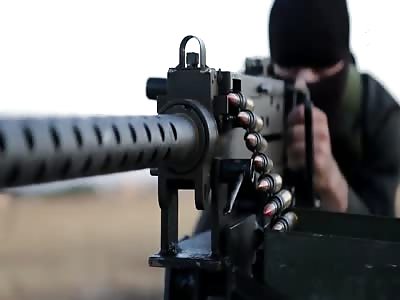 FSA Slave Killed by Browning Machine Gun