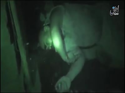 Amaq Footage of an Attack by ISIS Fighters in the Kilo 60 Area East of Rutbah