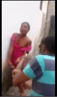 Bitch in Short Skirt was Harshly Punished by Drug Dealers