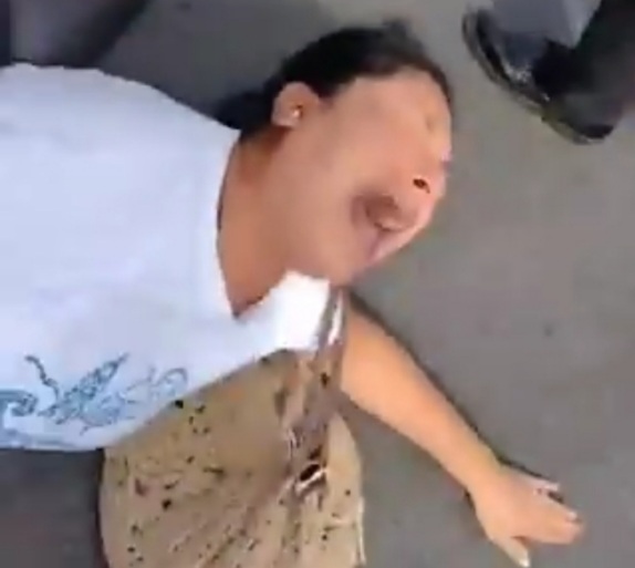 Angry woman crashed during road rage 