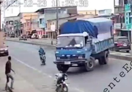 Horrific fatal motorcycle accident 