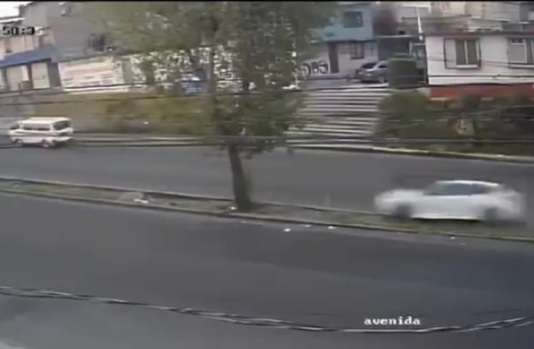 Horrific deadly accident of speeding car crashed into tree