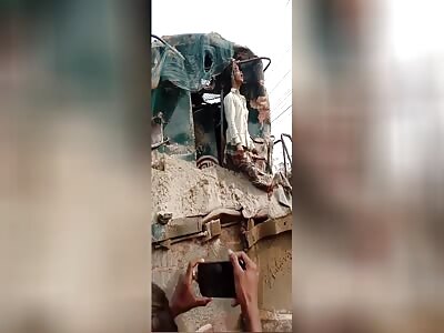 Four Killed After Sand-laden Truck Hit By Train