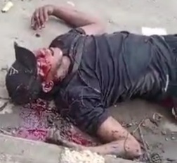 Young criminal executed by sicario 