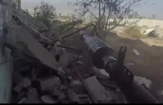 Qassami fighters targeting army vehicles penetrating in gaza