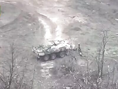  Ukrainian marines stopped the attack of the Russian horde