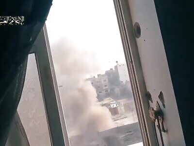 Idf tankists scream before receiving the second rocket