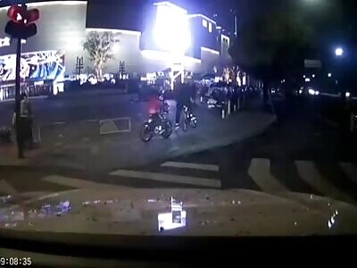 Gf broke up with man, so he crashes his car into a mall