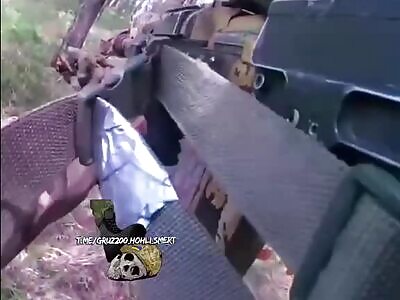 Ukrainians Get Finished off After Battle 