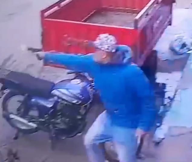 Round Of Beers Interrupted By Hitman