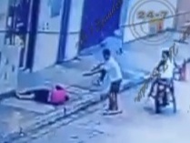 Murdered with Several Shots.